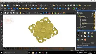 How to make 3d design in Artcam  l Shojibcottage