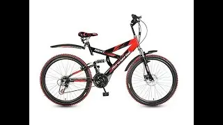 My new Hero Next 26T 18 Speed Mountain Bike (Black/Red)