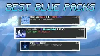 Best blue texture packs for mcpe/w10