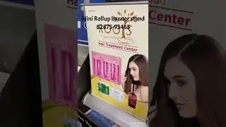 Mini Rollup Banner standee manufacturer |  Mini rollup standee premium quality with print 8287593465