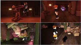 3rd Person View Jumpscares & Kills By Enemies In Roblox Doors