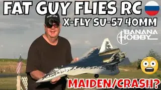 X-FLY SU-57 MAIDEN WITH A MISHAP! by FGFRC 
