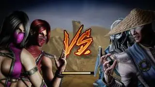 Mortal Kombat IX - Tag Ladder - Mileena & Skarlet