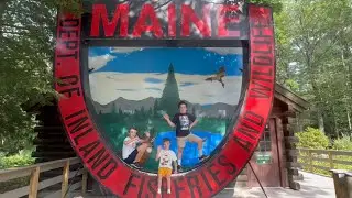 Explored the Maine Wildlife Park… but was it up to the Triple Tornado speed?