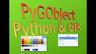 PyGObject Lesson 5 Labels 2 Gtk and Python