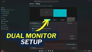 How to Use Dual Monitors on Windows (Extend or Duplicate Screen)