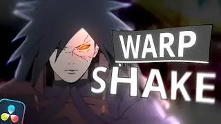 EASY Warp Shake Tutorial | Davinci Resolve 21