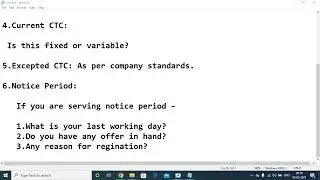 Interview Process