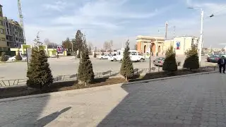 Исфара Центральный Парк Города и Чайхана Лола