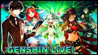 Doing The Pokemon Event Last Day Again hehe. Fabulous Fungus Frenzy LIVE! | Genshin Impact