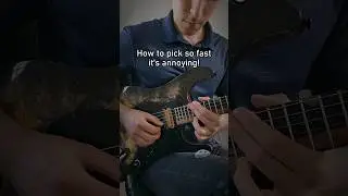 Pick CRAZY fast! - Purple Plectrums 💜 #guitarlesson