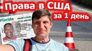 Сдал на права в США за 1 день / Флорида / Майами 2023