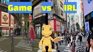Digimon Locations IRL!! Tokyo Travel Vlog