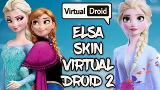 Virtual Droid 2 Frozen Elsa Skin | скины для Virtual droid 2 | Virtual Droid 2 Avatar 