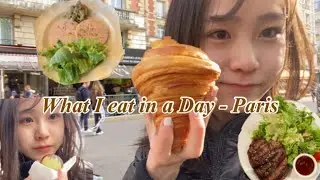 What I eat in Paris 🇫🇷🥐| Hidden restaurant and bakery in Paris, Affordable, french food, pastries
