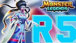 DEKISHI ONNA LEVEL 150 - NEW WATER MYTHIC DENIER - MONSTER LEGENDS FULL EXCLUSIVE REVIEW