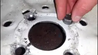 Отверстия и фаски под колёсные болты и гайки своими руками