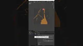Knife Project in Blender to cut a 3D mesh from 2D contours