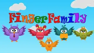 Owl finger family -  kids Rhymes song | 