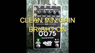 VICTOR CUSTOM P0075 guitar tube preamp demo