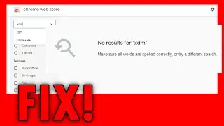 No Results Chrome Web Store | any Extensions | FIX! | Part 1