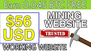 Best free Bitcoin mining ⛏️ Website For Android/IOS | Earn 0.045 BTC in 1 Second | No investment
