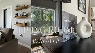 LIVING ROOM MAKEOVER | TJ MAX, HOMEGOODS, MARSHALLS | Keana Conyers