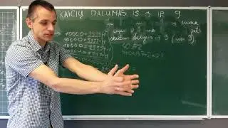 Skaičių dalumas iš 3 ir 9 (taisyklės paaiškinimas)