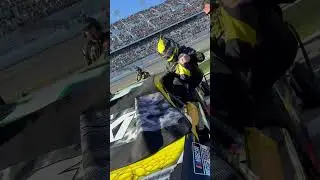 This is how #nascar drivers get into their car. #shorts #daytona500