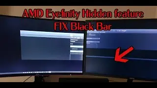 AMD EYEFINITY BLACK BAR PROBLEM FIX | DIFFERENT RESOLUTION MAKE ONE MONITOR OUT OF TWO OR MORE 2023