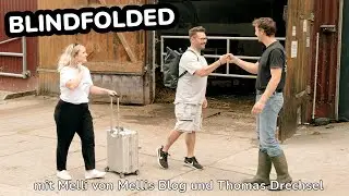 Melli von Mellis Blog und Schauspieler Thomas Drechsel machen ein Bauernhof-Praktikum
