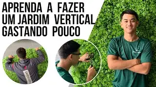 Faça Um Jardim Vertical Artificial Com Poucos Painéis De Folhagens Artificiais Mais Beleza E Volume