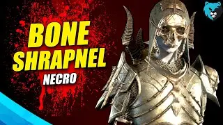 ENDGAME APPROVED OP... Drybear's Bone Shrapnel Necro Guide | Diablo IV