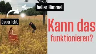 Zhiyun Molus B 500 -  Dauerlicht im Outdooreinsatz gegen den Himmel möglich?