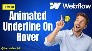 How to Create an Animated Underline on Hover in Webflow