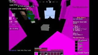 bedwars but my game is purple and black
