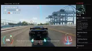 the crew livestream with mic