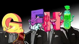 Alphabet Lore (A-Z) - Coffin Dance Meme (COVER)