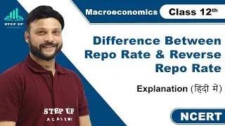 Difference Between Repo Rate and Reverse Repo Rate | Macroeconomics | Class 12 Economics