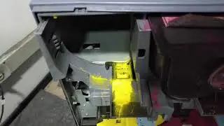 como quitar cuchilla transferencia Toshiba 4540c