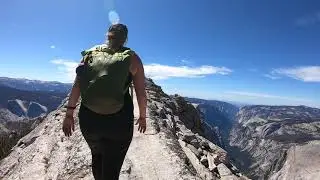 Clouds Rest hike, the final stretch