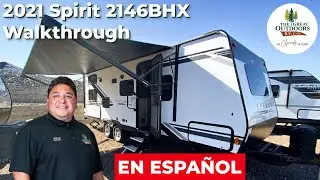 Gran familia Travel Trailer Spirit 2146BHX RV en espanol