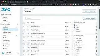 Dynamic and reactive filters - Avo Admin for Rails