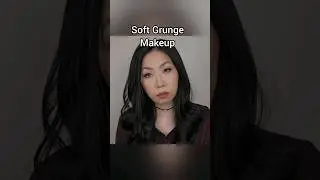 Soft Grunge Makeup on Small, Hooded Monolid eyes #monolidmakeup #softgrunge #natashadenona