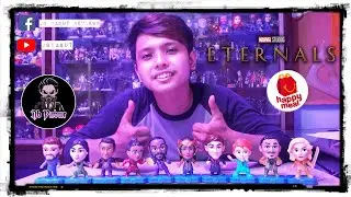 Mcdonalds - Happy Meal : Marvel - Eternals US Release ( Toy Set Review ) 2021