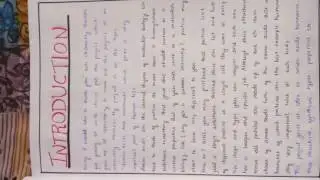 Class 12 chemistry project CBSE ISC HS