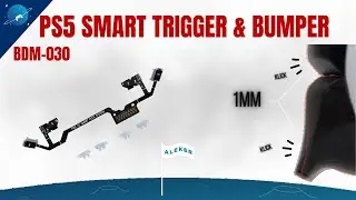 PS5  V2 Smart Trigger und Smart Bumper | Smart Flex V2 System für PS5 BDM-030 | Kein Werkzeug nötig