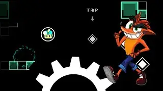 Crash Bandicoot HenchMania Geometry Dash Layout