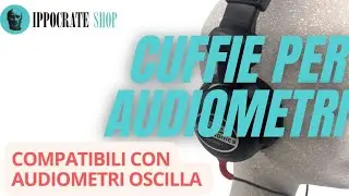 Cuffie Ippocrateshop compatibili con Audiometri Oscilla