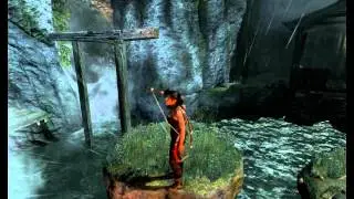 Tomb Raider Walkthrough - Part 9 - Mountain climbing
